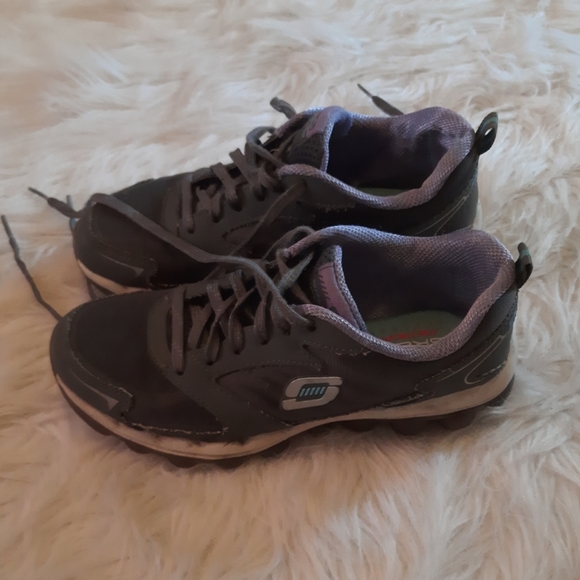 Memory Foam Skechers Purple & Gray - Picture 6 of 8